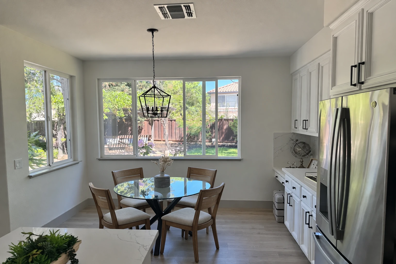 Kitchen Chairs Swapped to Wood