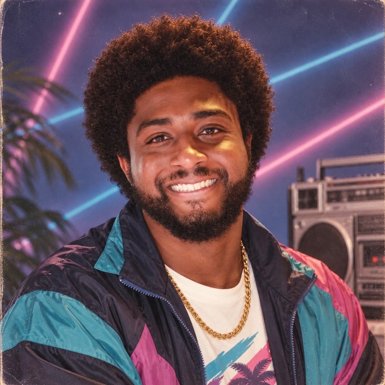 Retro Eighties Mall Portrait