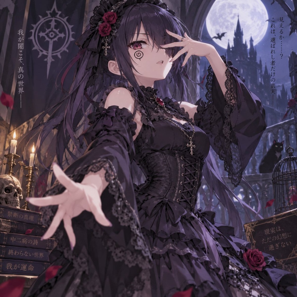 Chuunibyou Woman In Gothic Lolita