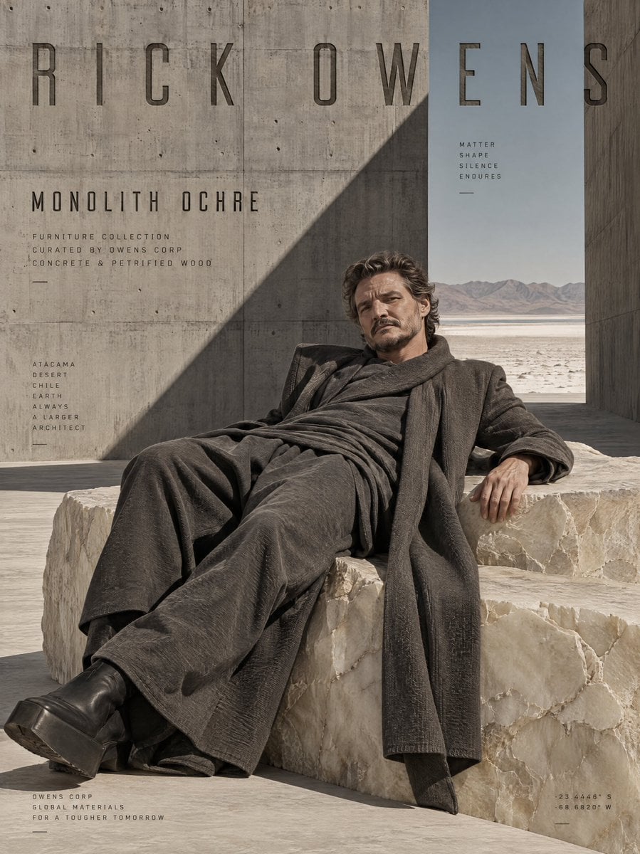 Desert Brutalism Architecture Series