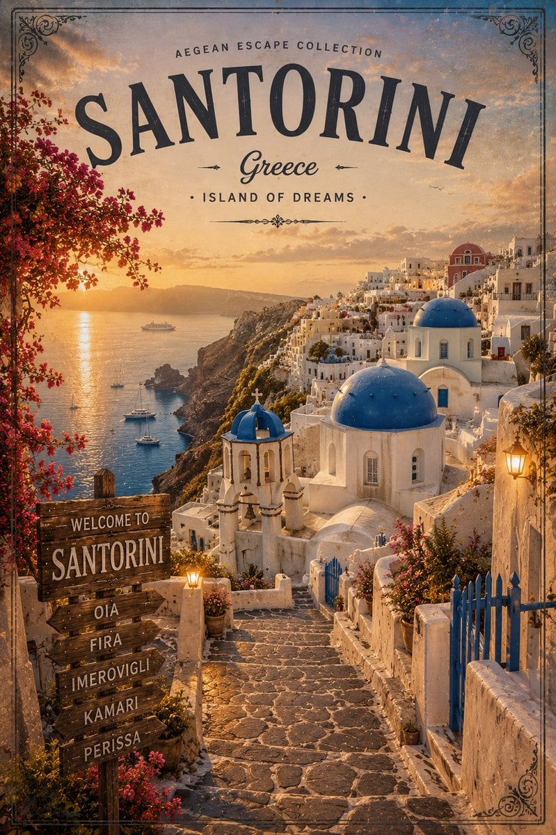 Luxury Travel Poster Collection