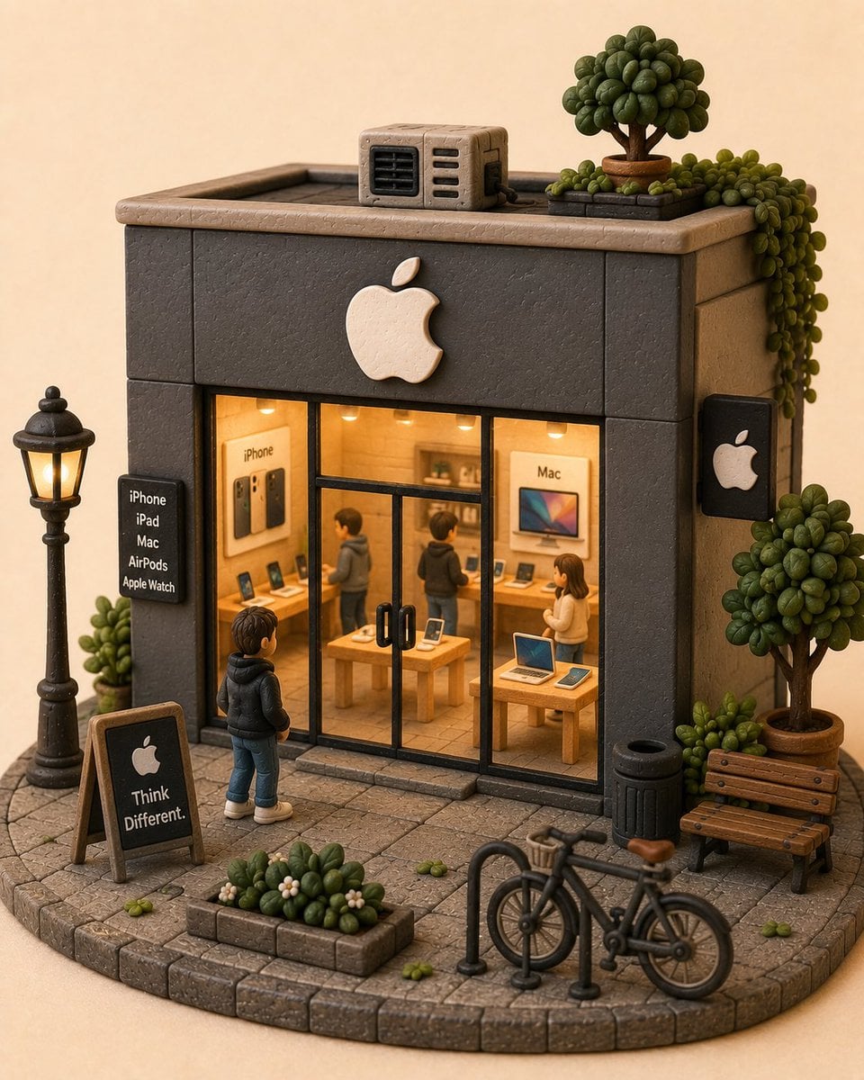Storefront Miniature Diorama