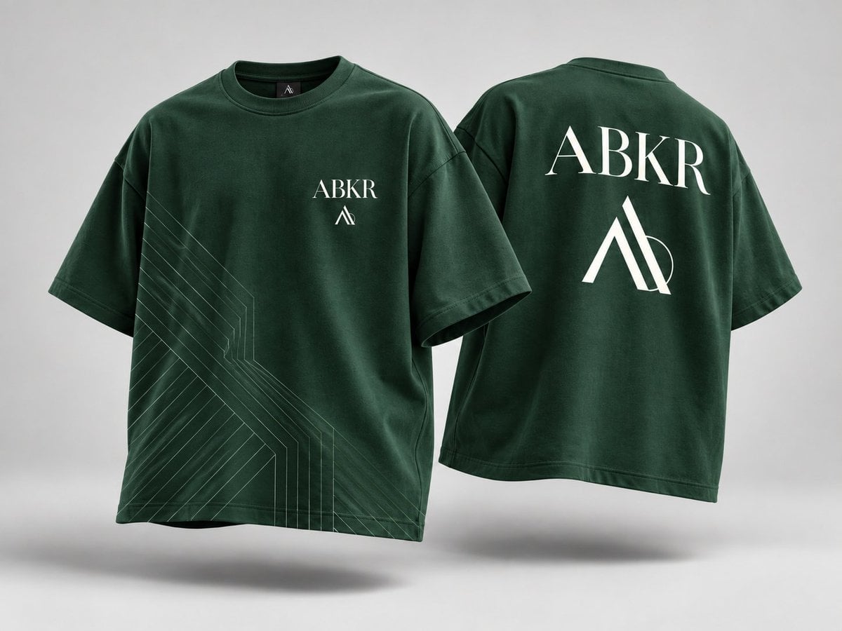 3D Oversized T-Shirt Branding Mockup