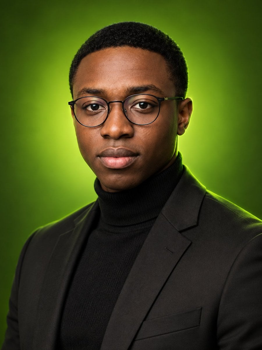 Realistic Professional Studio Portrait