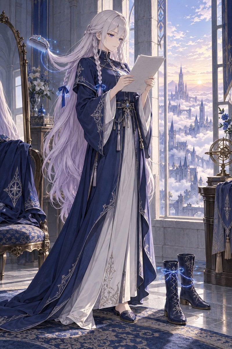 Blue Mage Master's Morning Routine