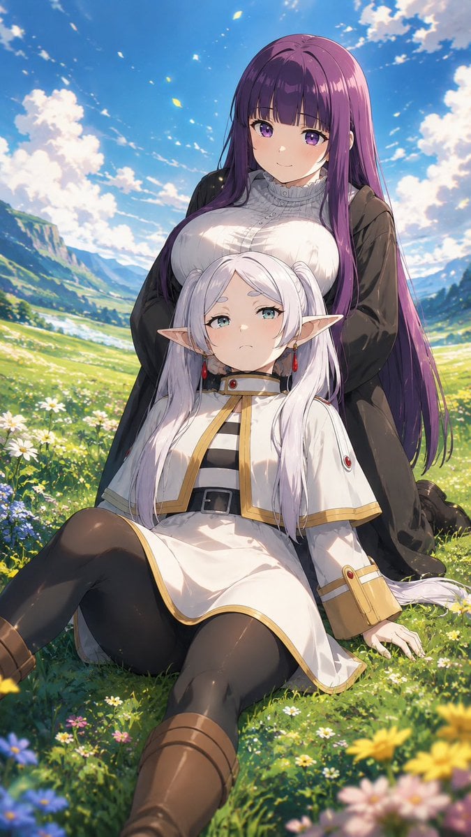Frieren and Fern in a Good Place