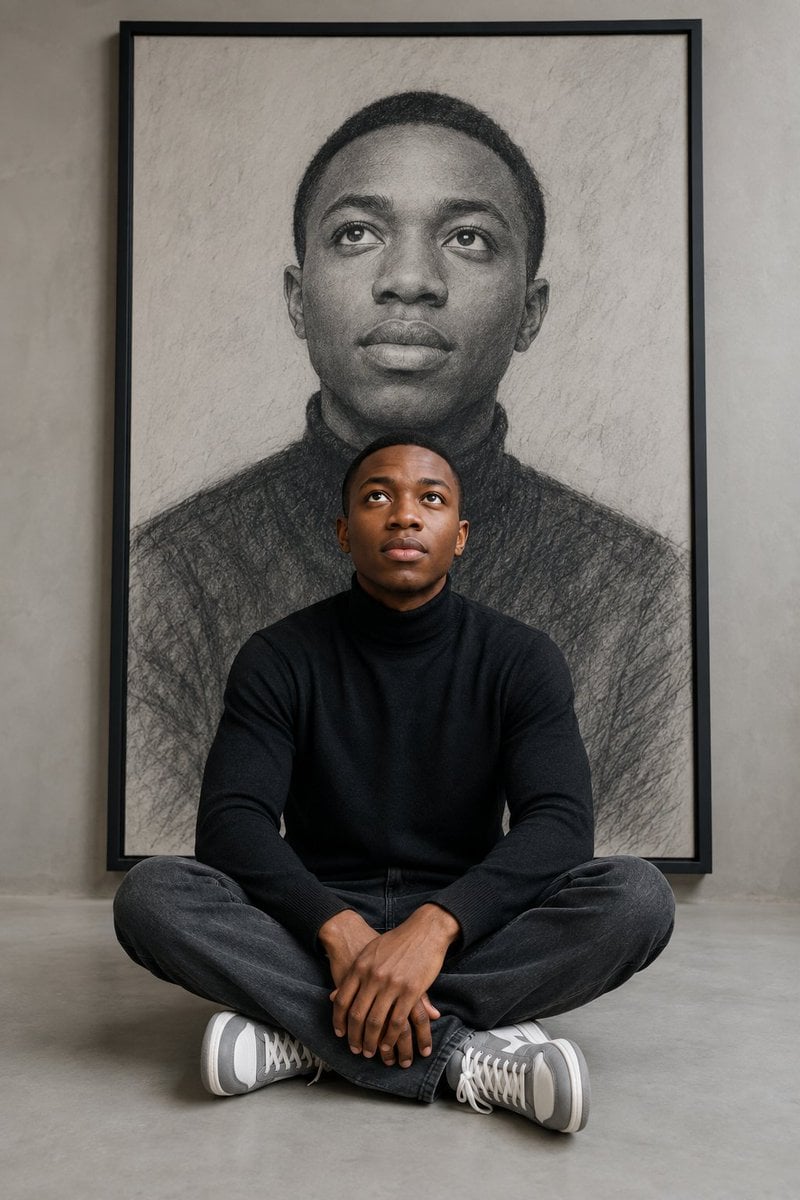 Ultra-Realistic Editorial Portrait from Reference