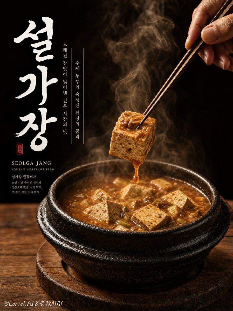 Tofu Cube Lifted from Stew