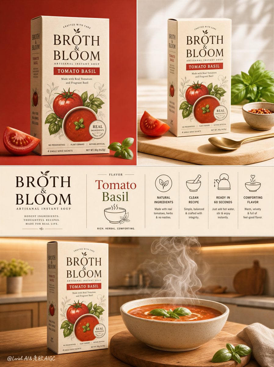 Product Packaging in Three Zones