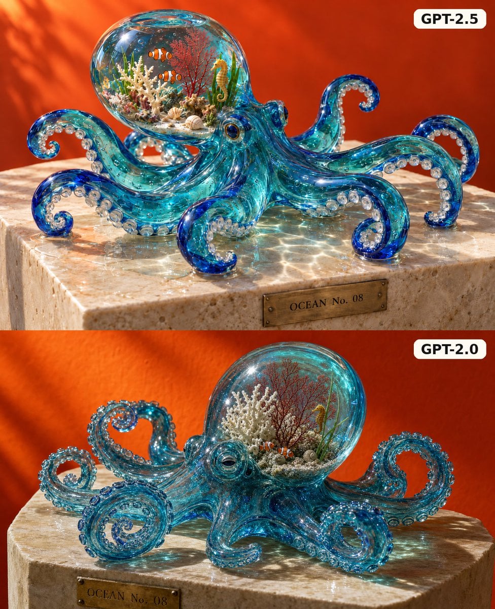 Close-Up of Reef with Octopus