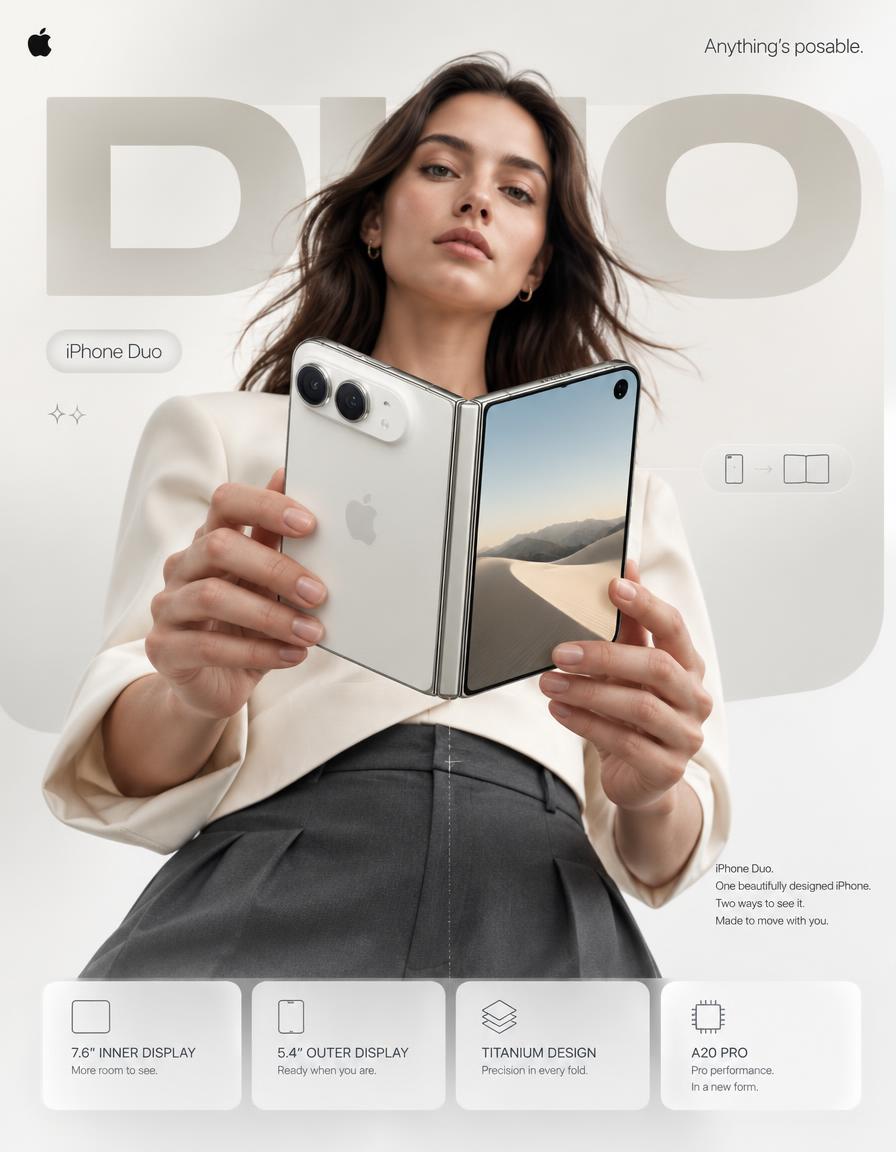 Premium Smartphone Campaign Poster