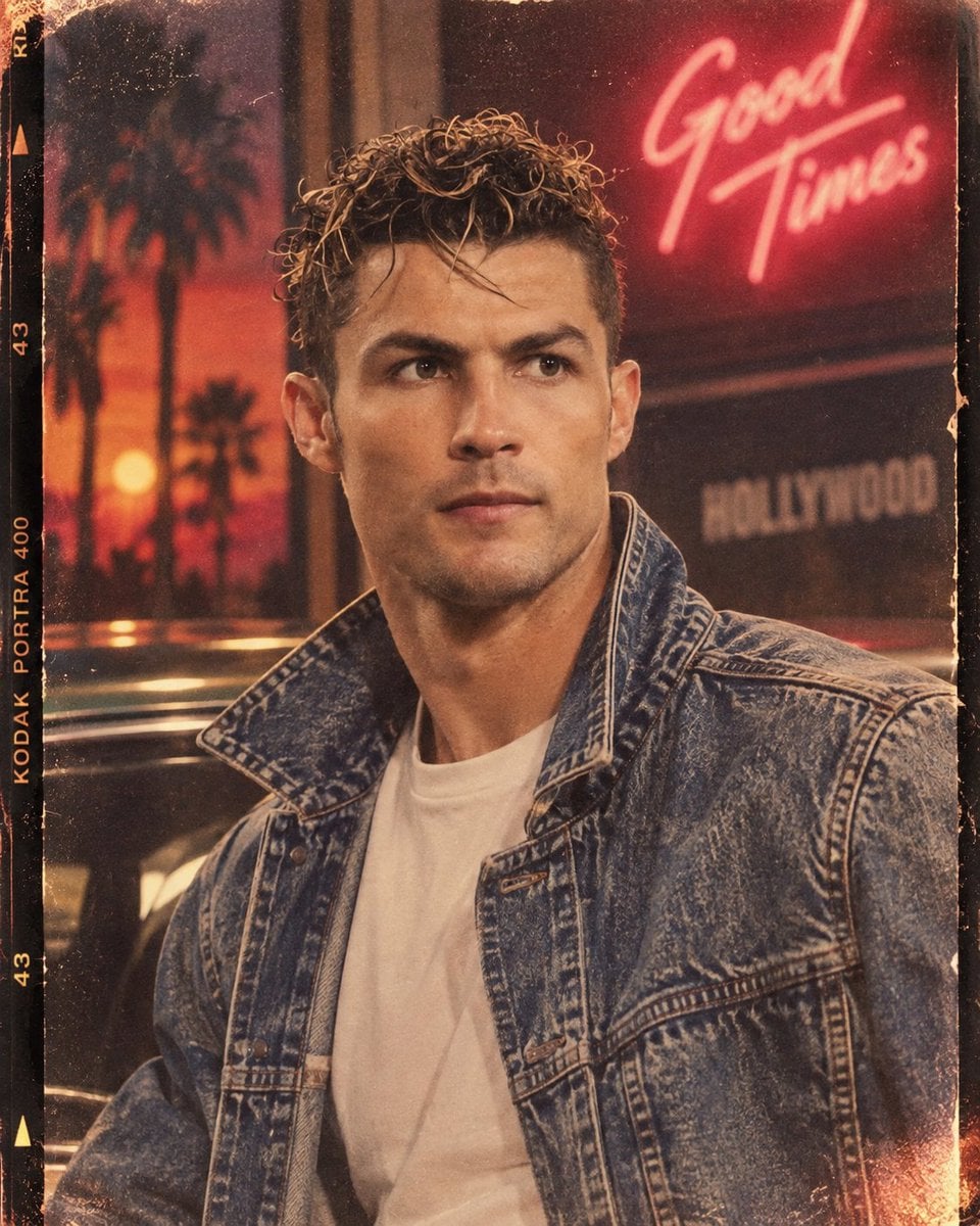 1980s Portrait from Facial Reference