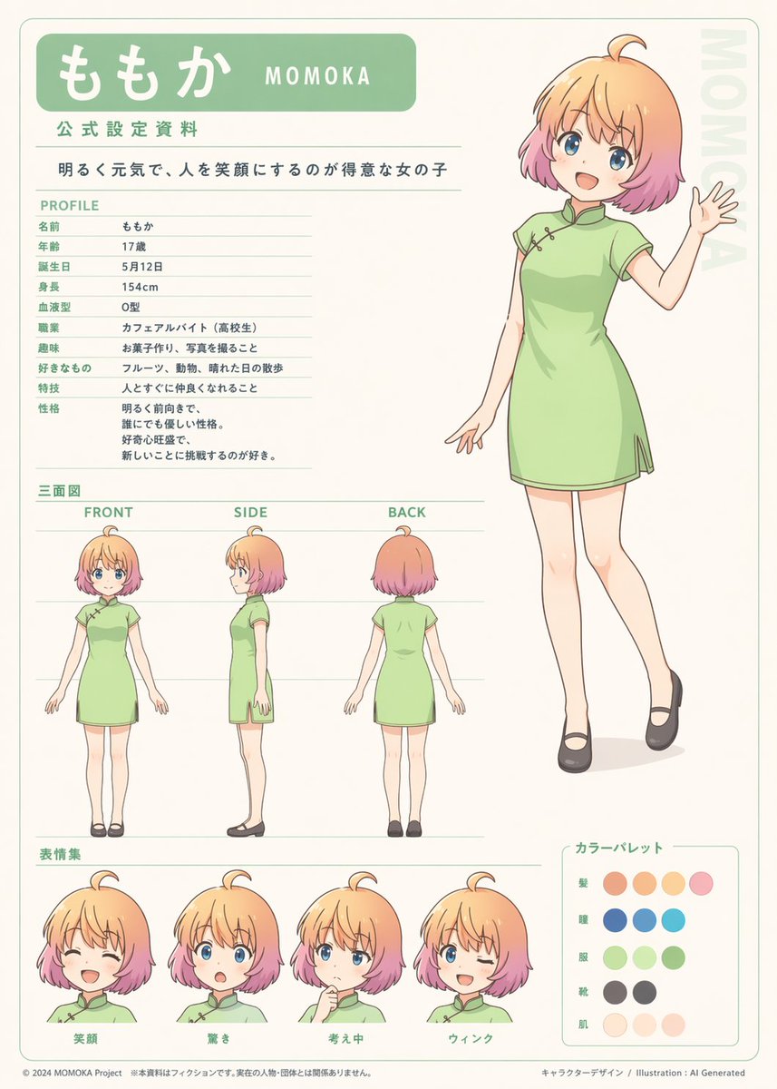 Orthographic Reference Sheet Generation