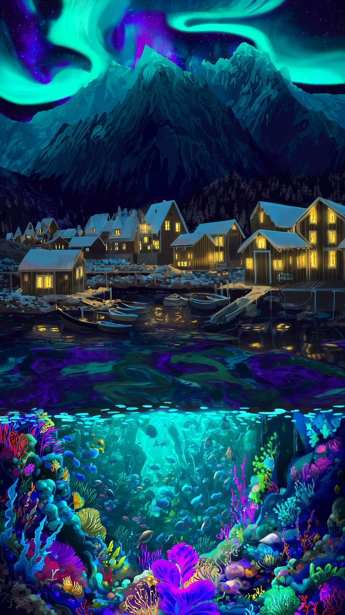 Aurora Village Underwater