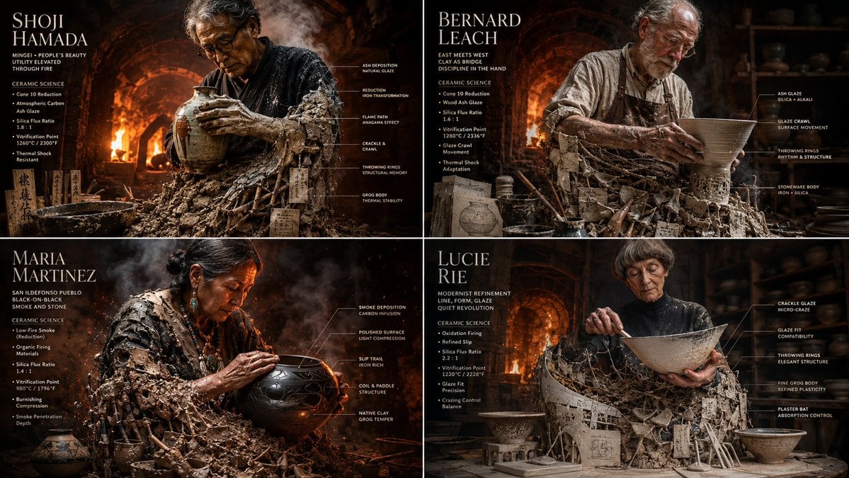 Master Potters Glaze Chemistry Grid