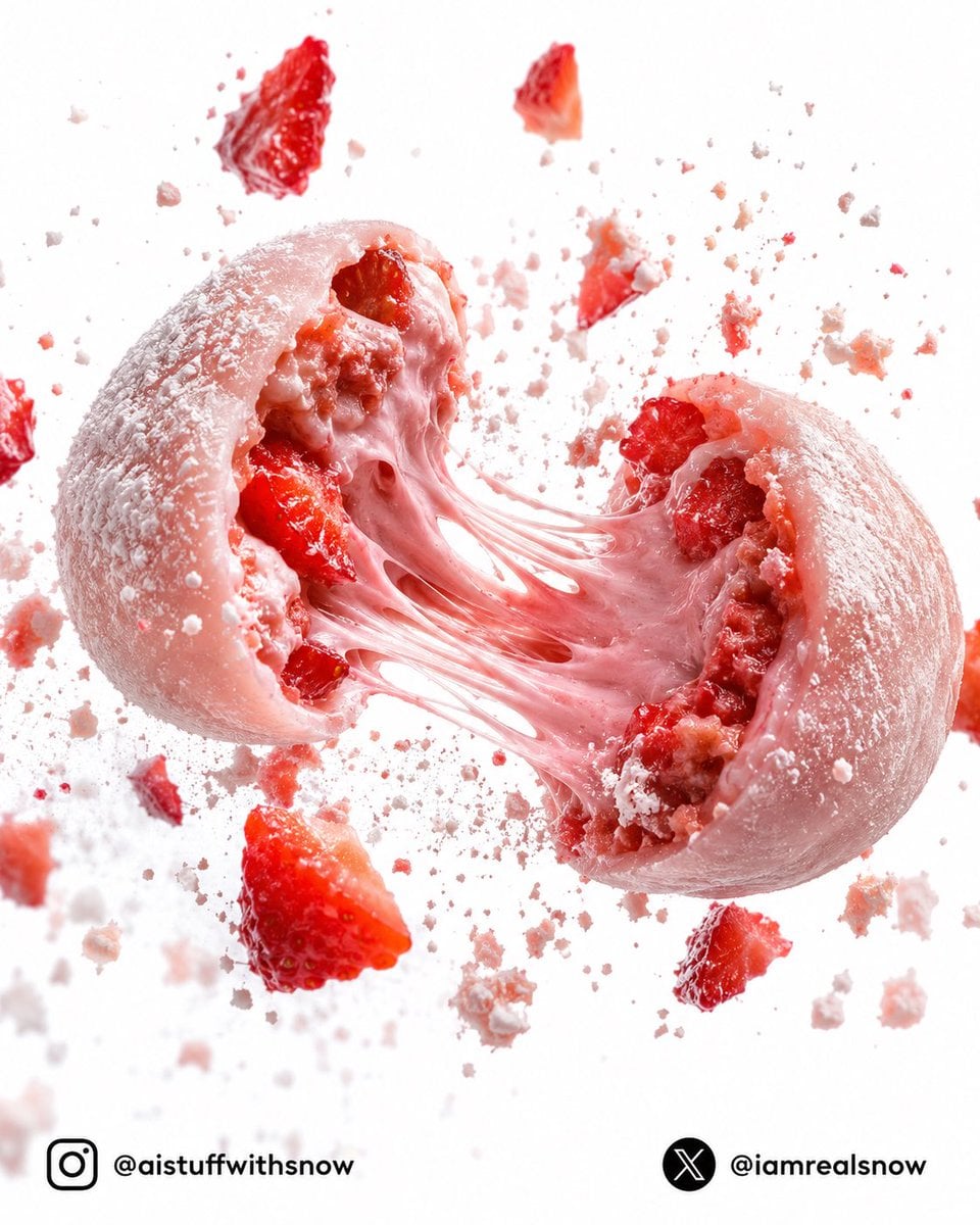 Strawberry Lava Mochi Explosion