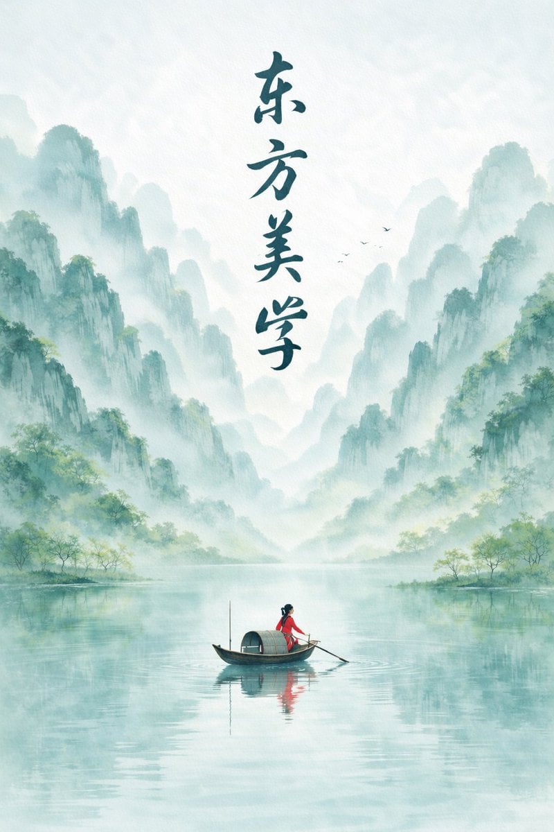 Traditional Chinese Ink Painting Poster