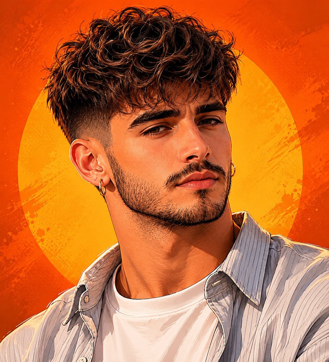 Ultra Detailed Digital Vector Portrait