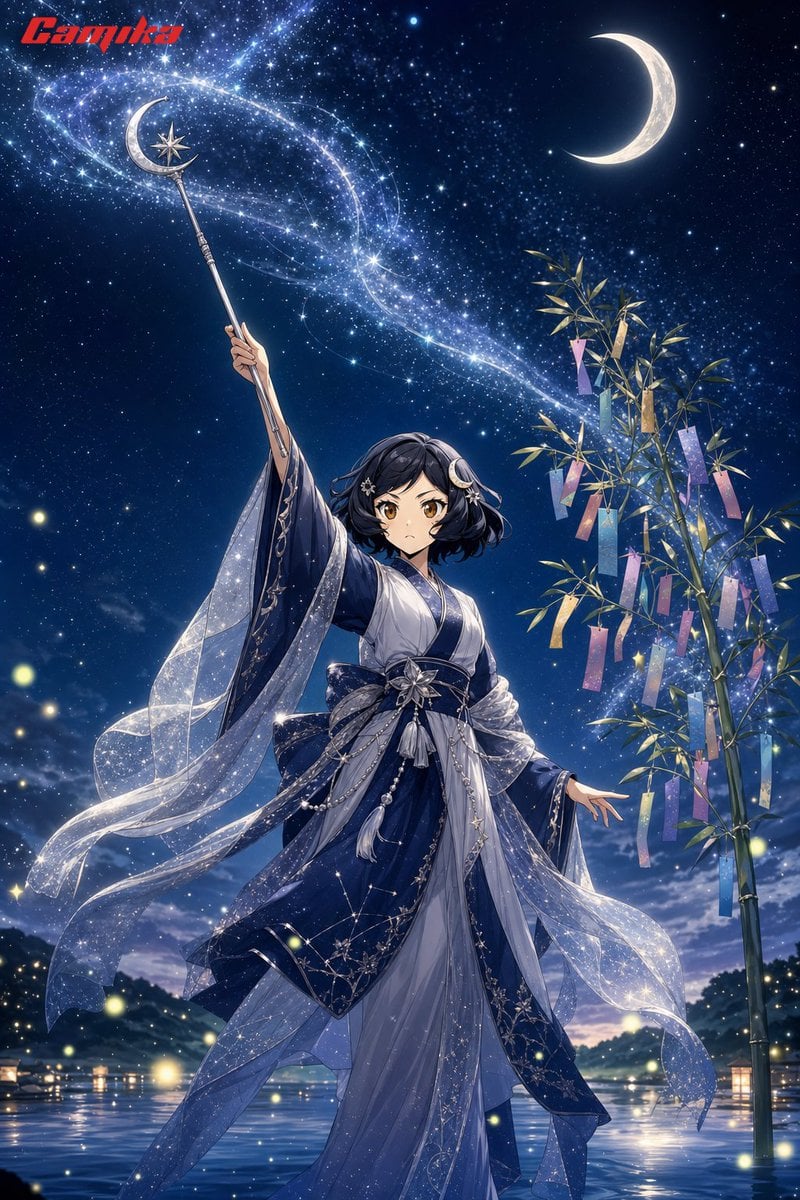 She Wove Her Own Milky Way This Tanabata