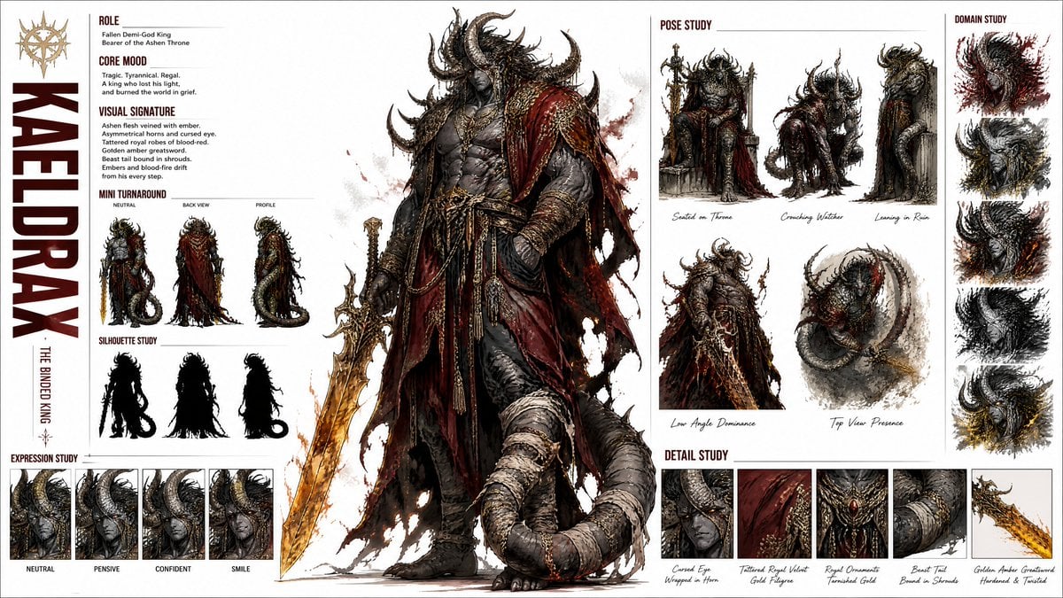 Gpt Image 2 Character Sheet Prompt: Create A