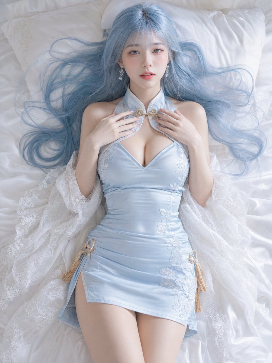 Private Portrait Photos Of Blue Enchantress 📷 Gpt