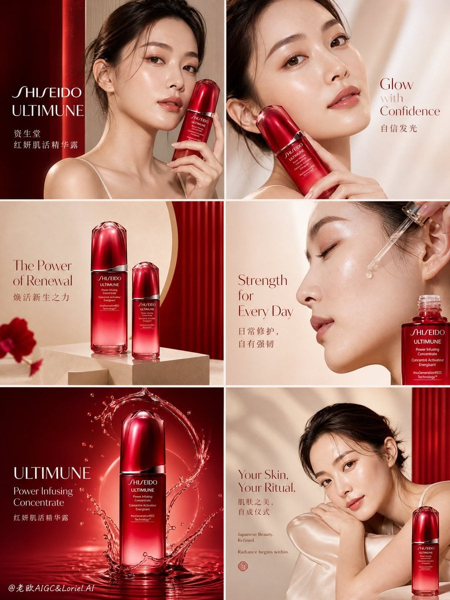 化妆品 品牌视觉提案图 4 Cosmetics Brand Visual Concept Image