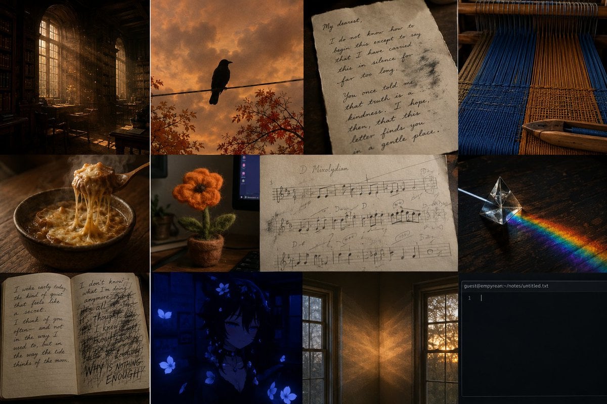 Claude Gave A Prompt For Their Own Moodboard