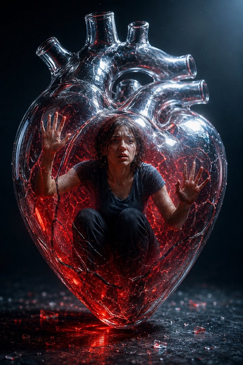 Surreal Crystal Heart Art! Gpt Image 2 Prompt
