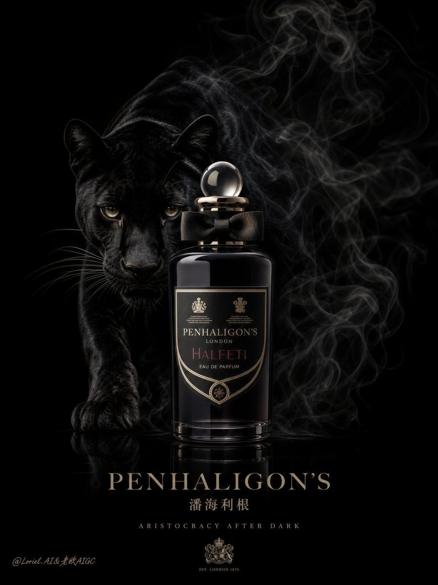 Nocturnal Aristocratic Fragrance Campaign Poster