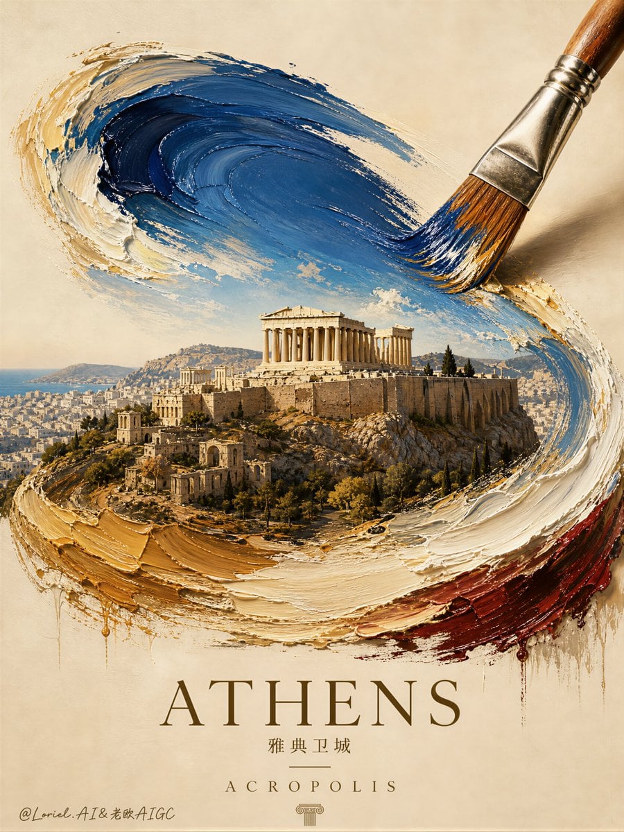 Ultra-Premium Heritage Poster of Acropolis