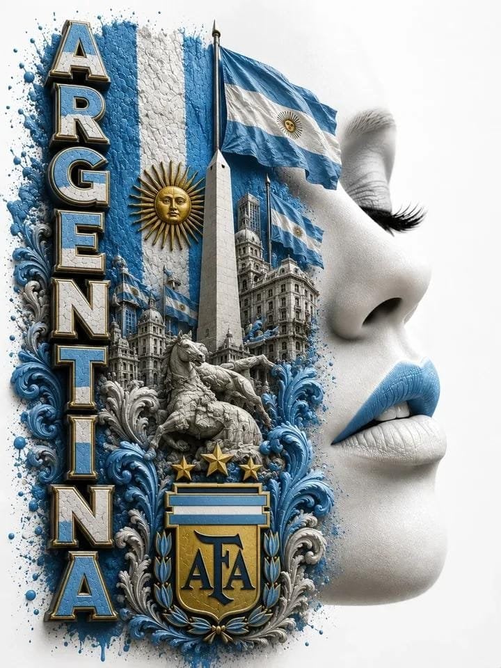 Ultra-realistic Football Nation Poster Design