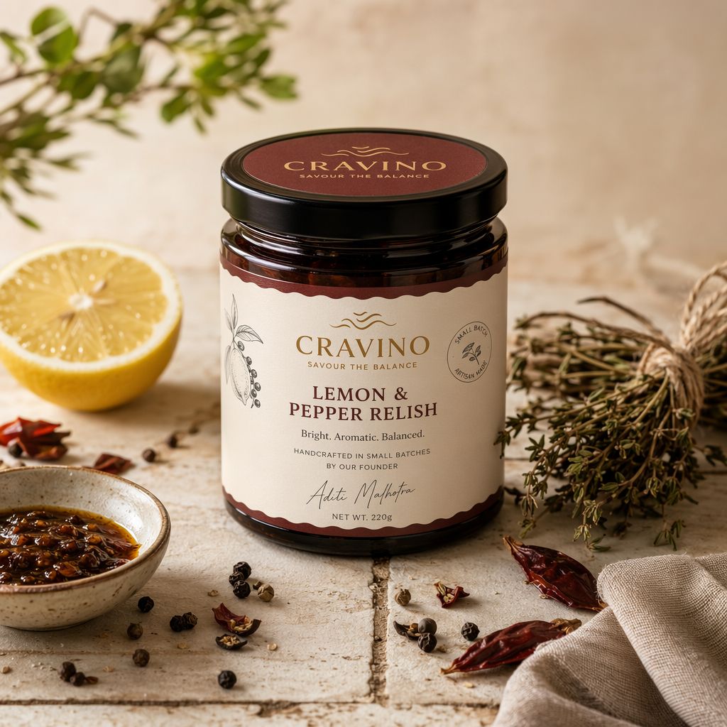 Layered Premium Food Brand System