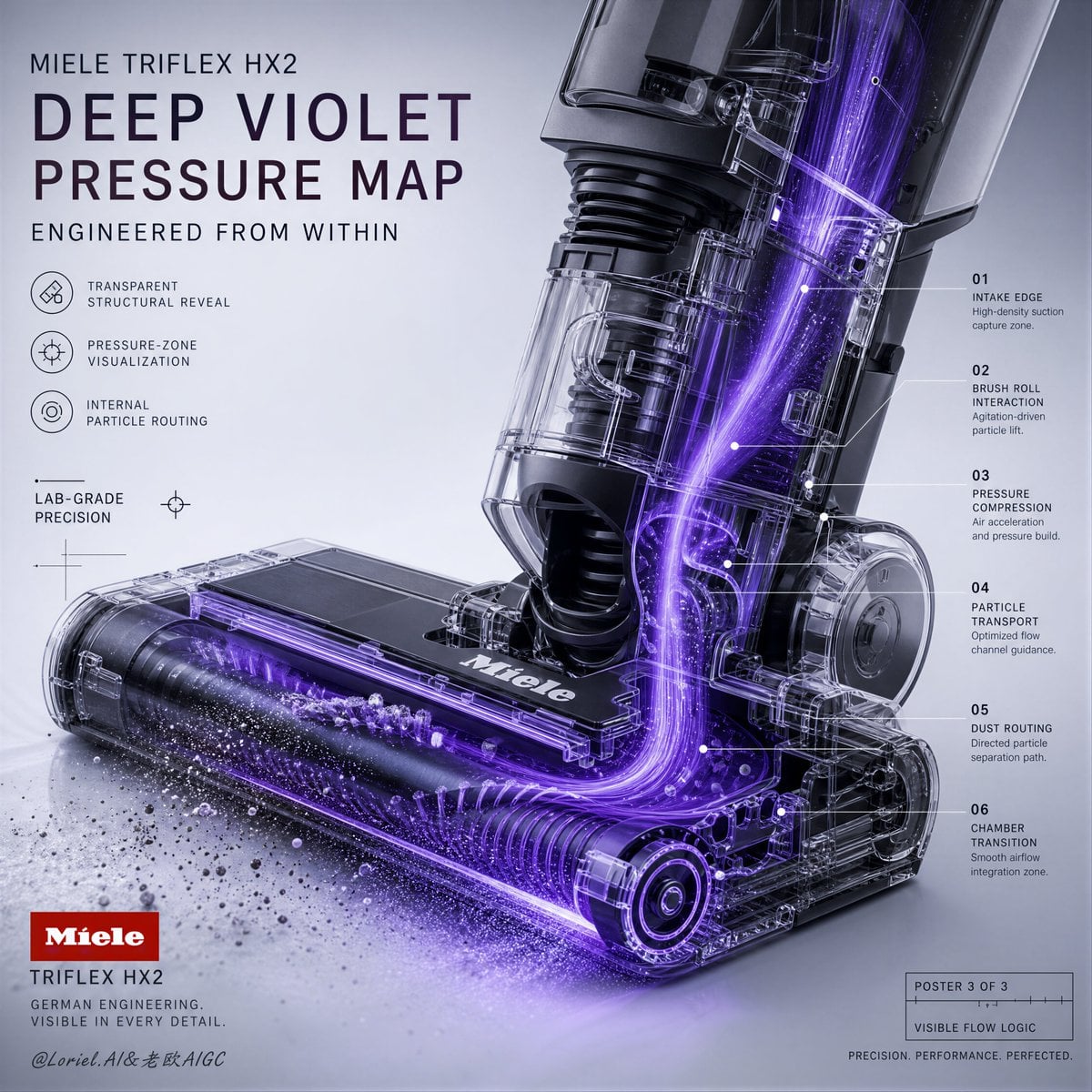 Miele Triflex HX2 Premium Campaign Poster