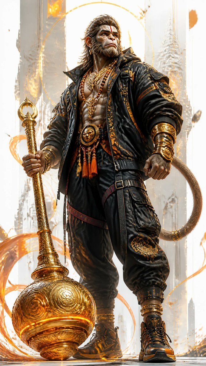 Lord Hanuman Collector Edition Character Poster