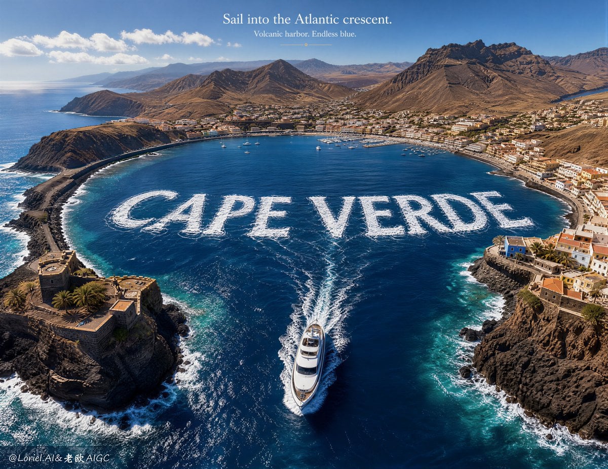 Cape Verde Tourism Campaign Poster