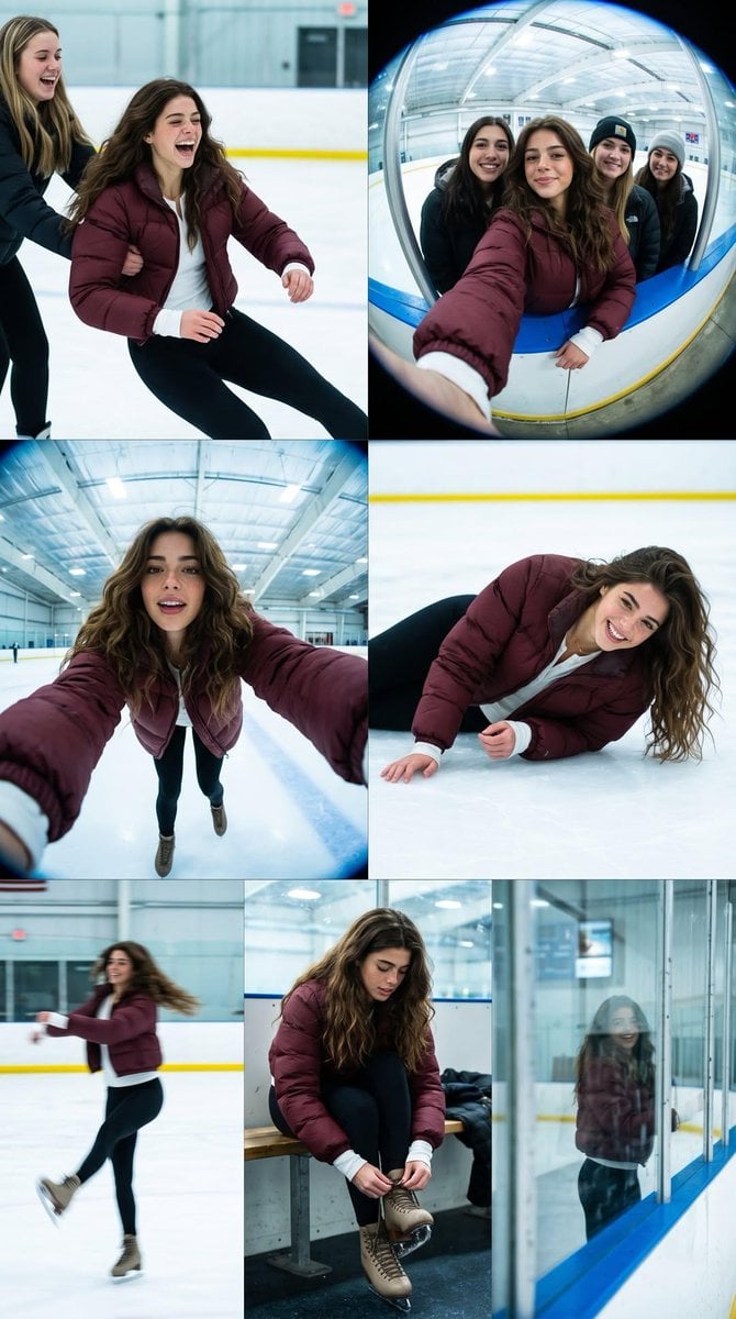 Skating Afternoon Phone Gallery Collage