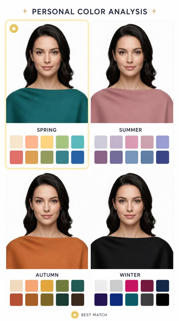 Personal Color Analysis Graphic