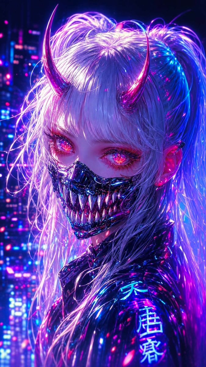 Cyber Oni Models: Midjourney + Gpt Image-2 +