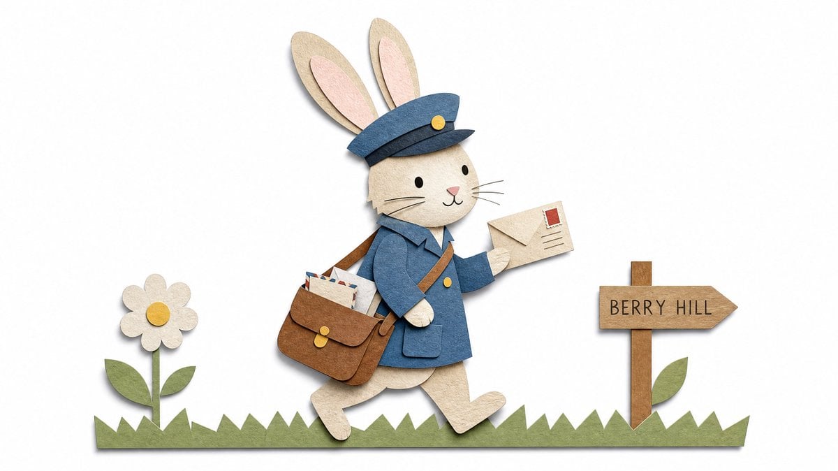 Paper Cut-Out Animation Character