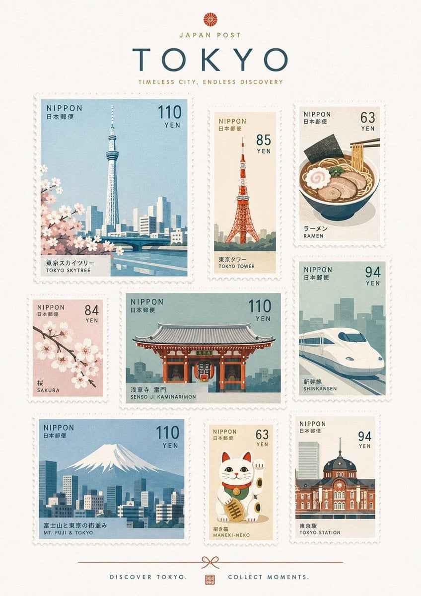 Premium Commemorative Postage Stamp