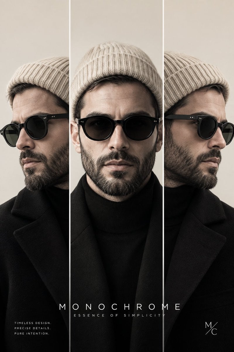 High-Fashion Editorial Portrait