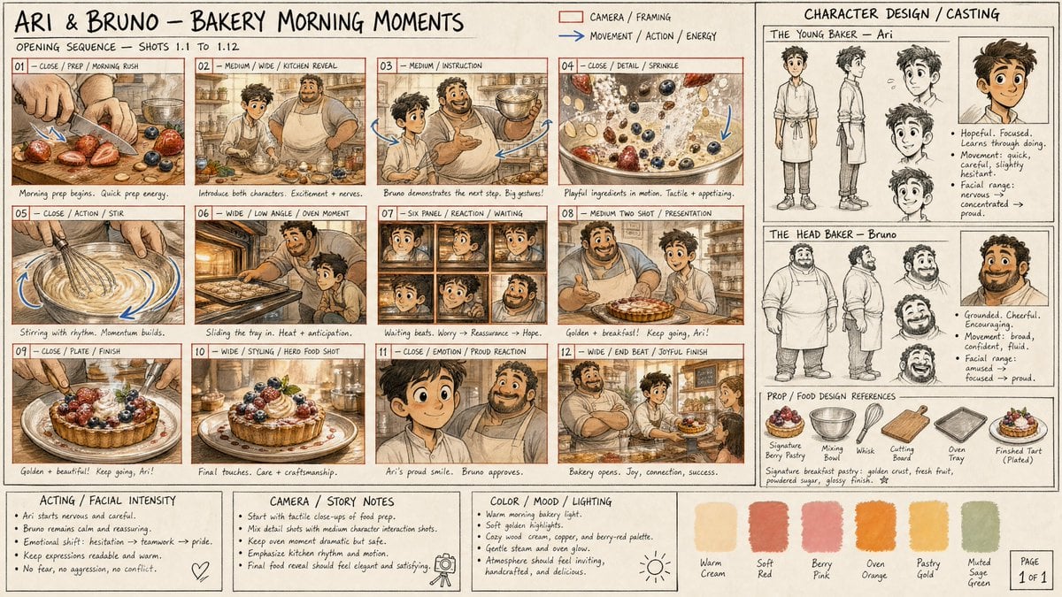 Storyboard Image Using Gpt Image 2... Prompt: Create