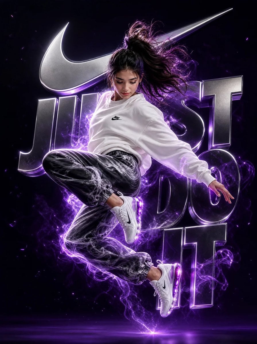 Cinematic Sports Fashion Poster