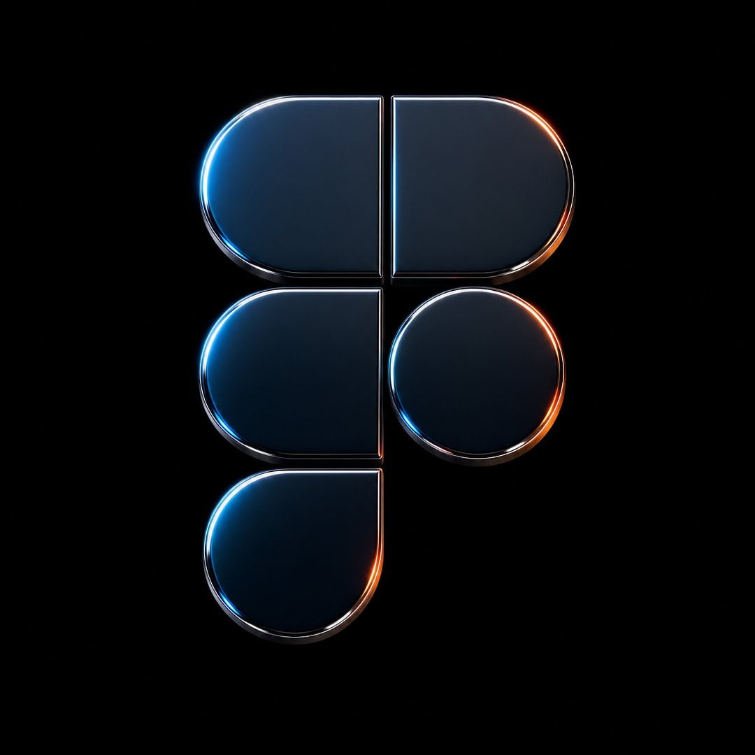 Dark Metal 3D Logo In Gpt Image 2