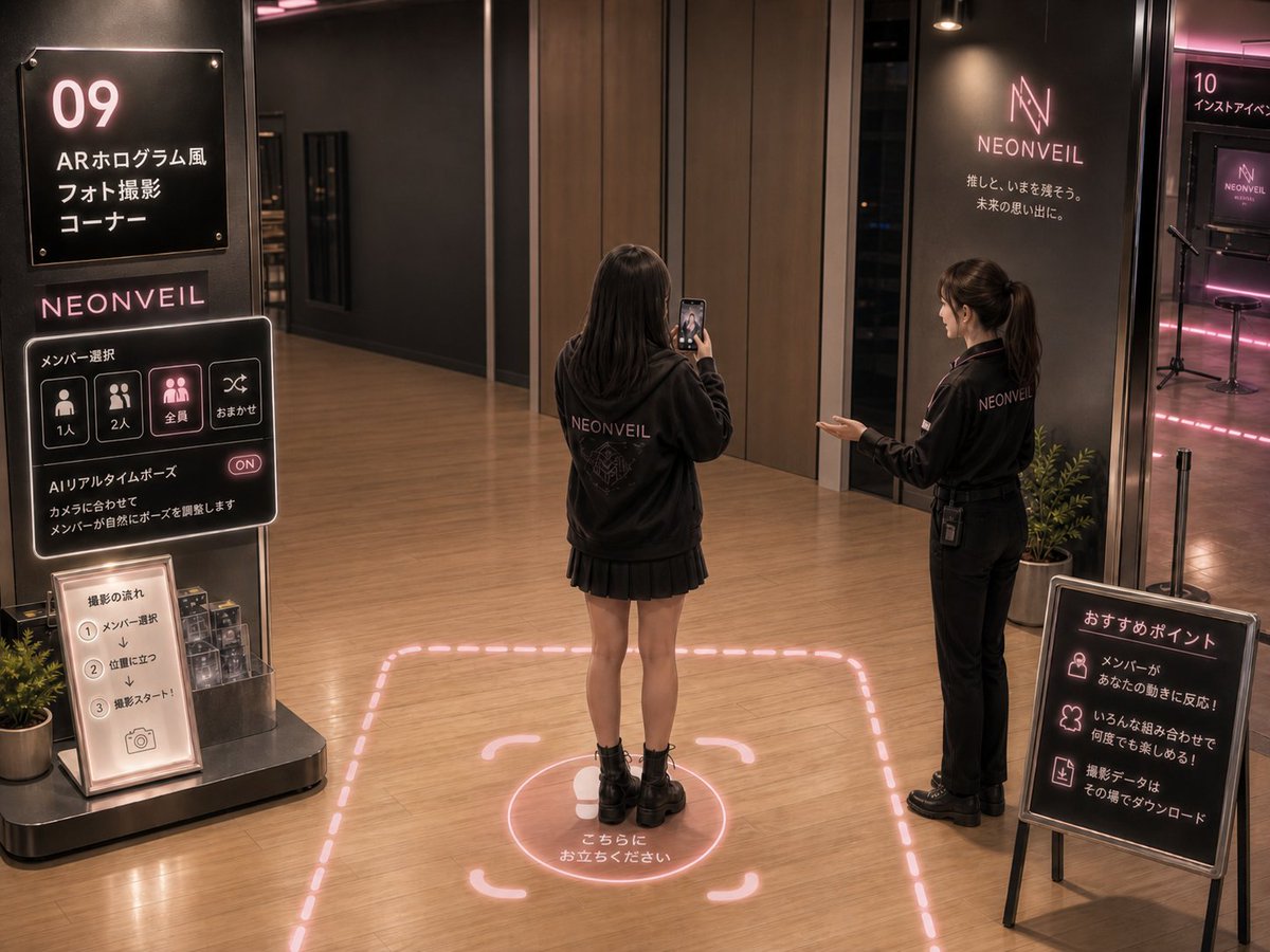 NEONVEIL AR 拍照区