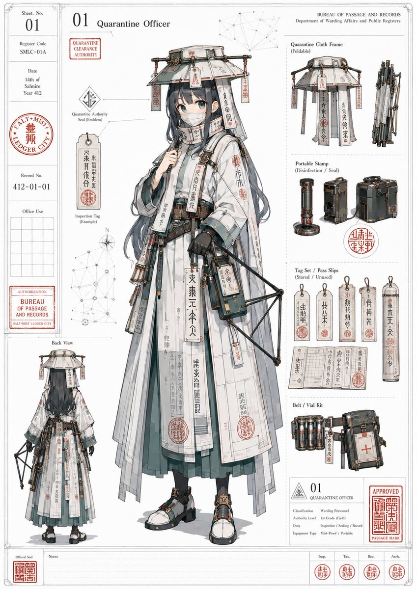 检疫官档案表