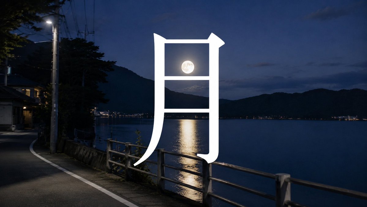 月字湖畔之夜