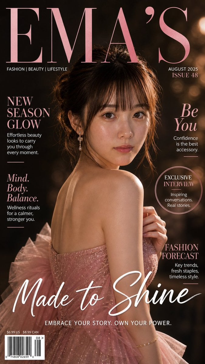 Transform Your Photo Into A Stunning Fashion Magazine
