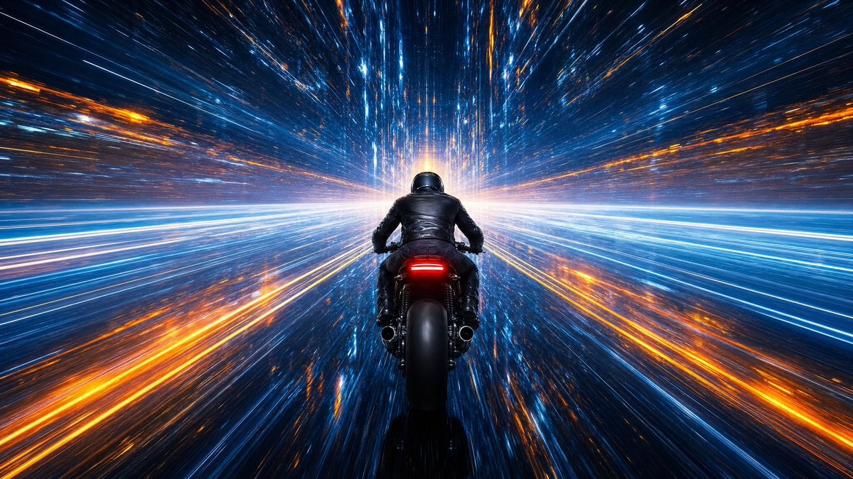 No Destination. Only Speed And Light. Model: Gpt