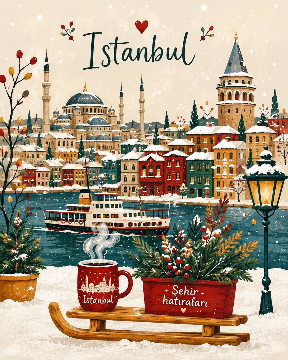 A Cozy Winter Postcard Capturing The Timeless Beauty